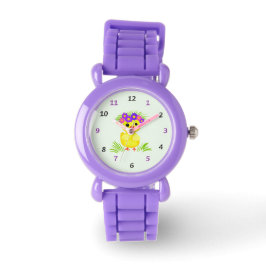 Niedliche kleine Ente Armbanduhr