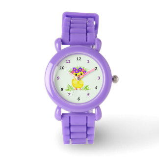Niedliche kleine Ente Armbanduhr