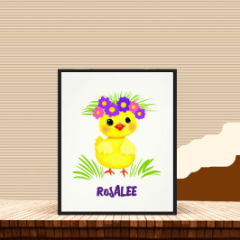 Niedliche kleine Ente Fotodruck