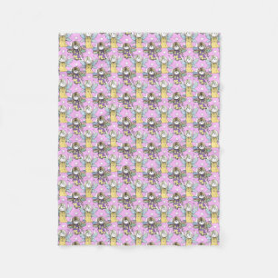 Niedliche kleine Fairies Fantasy Art Pattern Fleecedecke