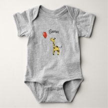 Niedliche kleine Giraffe