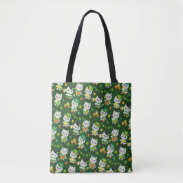 NIEDLICHE KLEINE IRISCHE KITTKATZEN TASCHE
