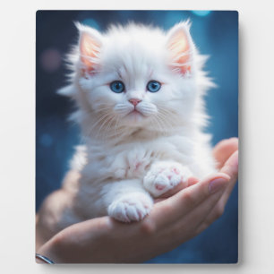 Niedliche kleine Kätzchen-Designerinnen Fotoplatte