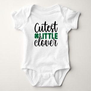 Niedliche Kleine Klee-Charme-60277 Baby Strampler