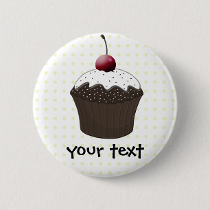 Niedliche kleine Kuchen Button