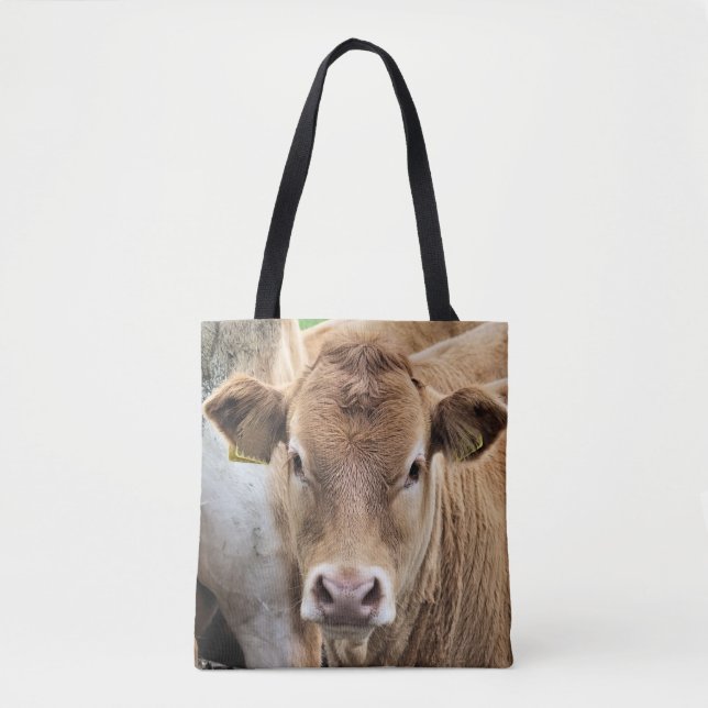 NIEDLICHE KLEINE KUHE TASCHE (Vorderseite)