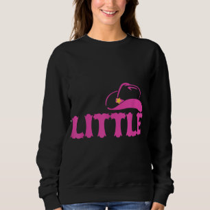 Niedliche kleine lustige Familie, die große Kleini Sweatshirt