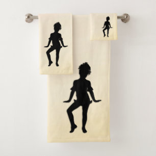 Niedliche Kleine Tänzerin Mellow Badhandtuch Set