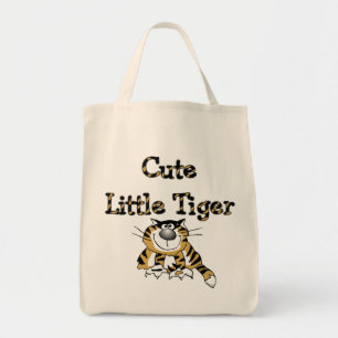 Niedliche kleine Tiger-T-Shirts und Geschenke Tragetasche