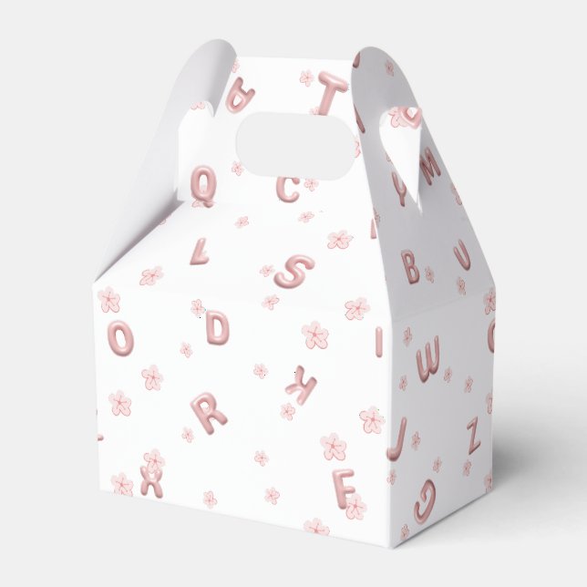 Niedliche Kleinkinder ABC Alphabet Blume Kinder B2 Geschenkschachtel (Vorderseite)