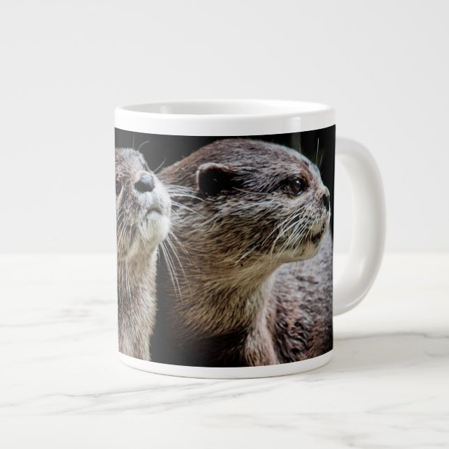 Niedliche Kleintiere | Andere Haltevorrichtungen Jumbo-Tasse (Vorderseite Rechts)