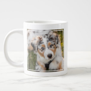 Niedliche Kleintiere   Australian Shepherd Puppy Jumbo-Tasse