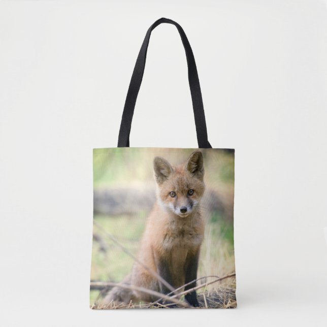 Niedliche Kleintiere | Baby Fox Tasche (Vorderseite)