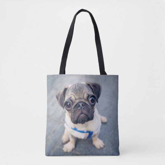 Niedliche Kleintiere | Baby Mops Tasche (Vorderseite)