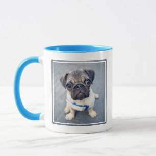 Niedliche Kleintiere Baby Mops Tasse
