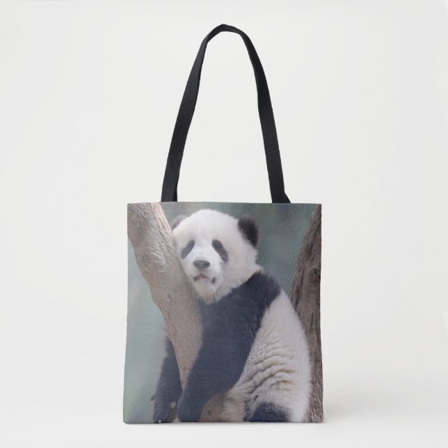 Niedliche Kleintiere | Baby Panda Bärenzucht Tasche (Vorderseite)