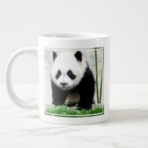 Niedliche Kleintiere   Baby Panda Bear Jumbo-Tasse