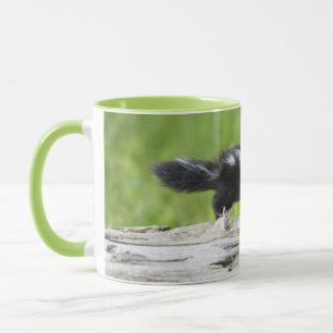 Niedliche Kleintiere   Baby Skunk Tasse