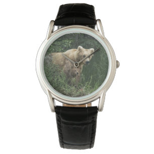 Niedliche Kleintiere   Bear Mama Bear & Ihre Cubs Armbanduhr