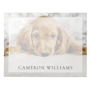 Niedliche Kleintiere   Cocker Spaniel Puppy Notizblock