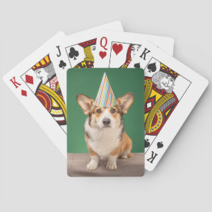 Niedliche Kleintiere   Corgi Birthday Welppy Spielkarten