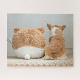 Niedliche Kleintiere | Corgi & Plush Puppy