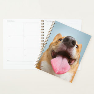 Niedliche Kleintiere Corgi Tongue Planer