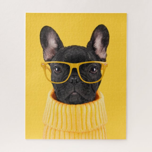 Niedliche Kleintiere | French Bulldog-Sonnenbrille (Vertikal)