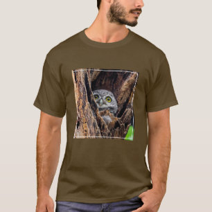 Niedliche Kleintiere   Gepunktete Owlet T-Shirt