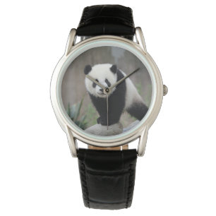 Niedliche Kleintiere   Giant Panda Baby Armbanduhr