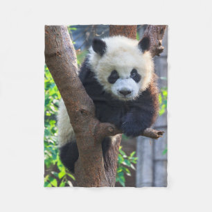 Niedliche Kleintiere Giant Panda Cub Fleecedecke