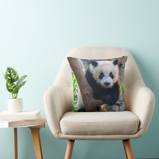 Niedliche Kleintiere | Giant Panda Cub Kissen (Stuhl )