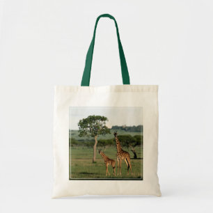 Niedliche Kleintiere   Giraffe Calf & Mama Tragetasche