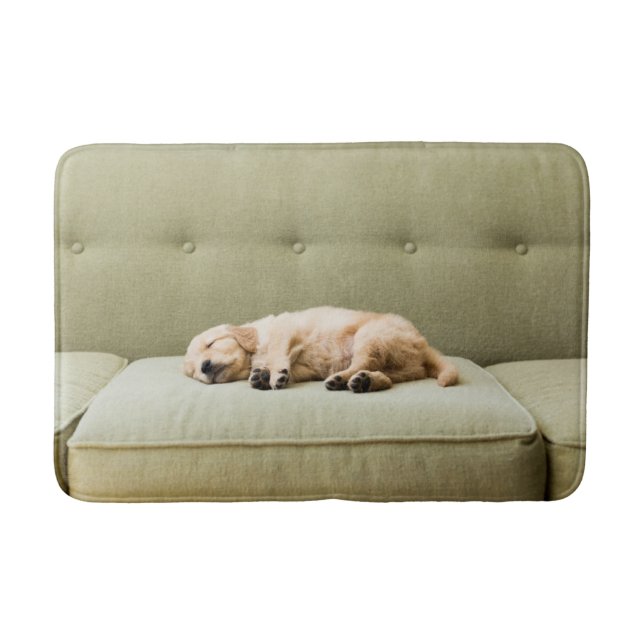 Niedliche Kleintiere | Golden Retriever Puppy 2 Badematte (Vorderseite)