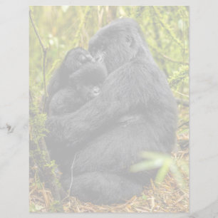 Niedliche Kleintiere Gorilla & Baby