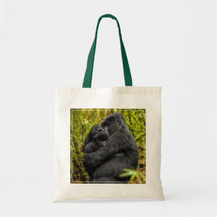 Niedliche Kleintiere   Gorilla & Baby Tragetasche