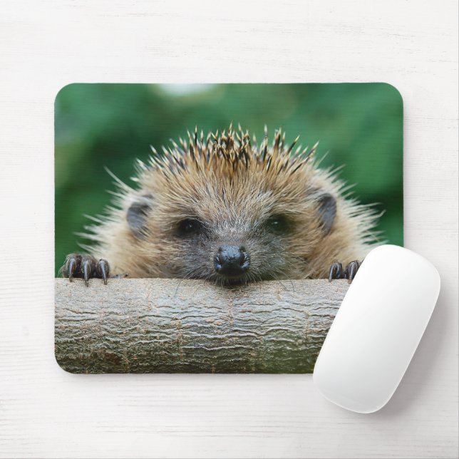 Niedliche Kleintiere | Igel Lächeln Mousepad (Mit Mouse)