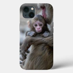 Niedliche Kleintiere Japanischer Affe & Baby Case-Mate iPhone Hülle