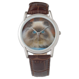 Niedliche Kleintiere Kat Armbanduhr