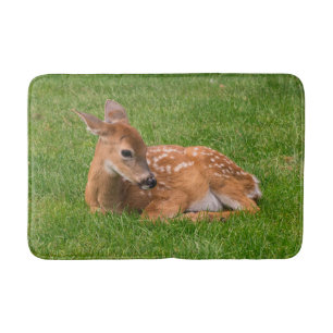 Niedliche Kleintiere   Little Fawn Badematte