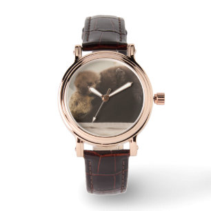Niedliche Kleintiere   Neugeborene Otter Pup Armbanduhr