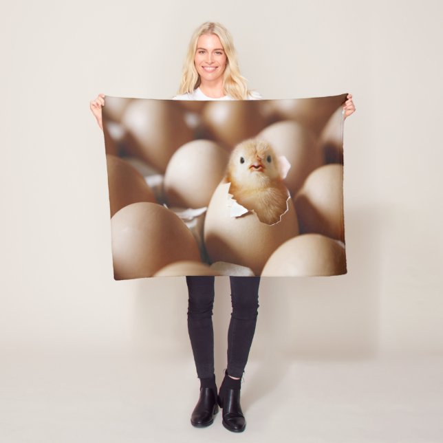 Niedliche Kleintiere | New Baby Chick Fleecedecke (Beispiel)