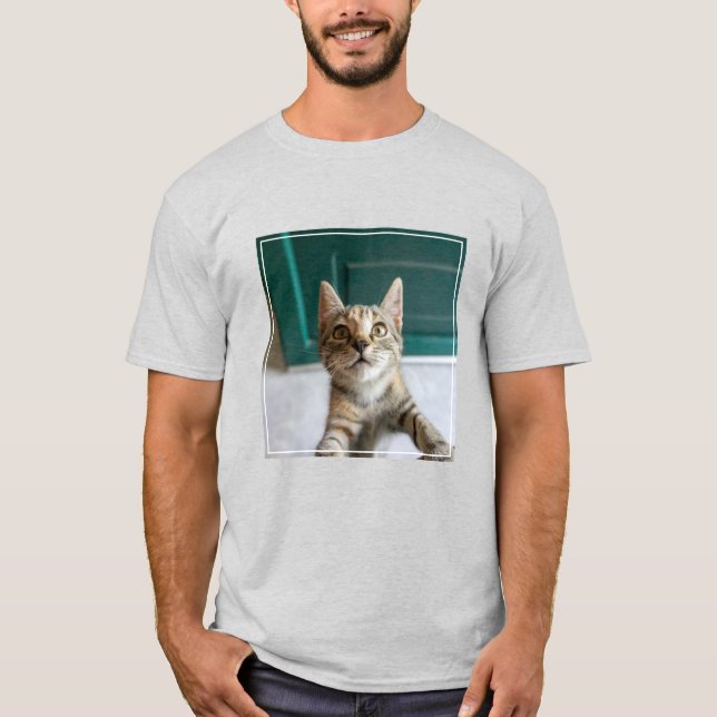 Niedliche Kleintiere | Niedlich Tabby Kitten T-Shirt (Vorderseite)