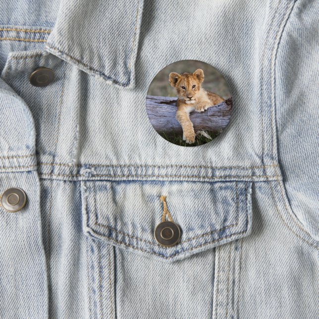 Niedliche Kleintiere | Niedliche Löwengräber Button (Beispiel)