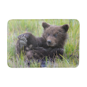 Niedliche Kleintiere Niedliches Braunbären - Kür Badematte