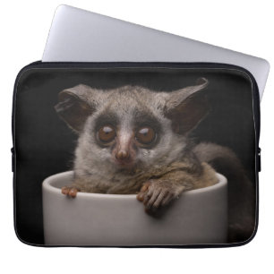 Niedliche Kleintiere   Niedliches Bushbaby Laptopschutzhülle