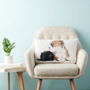 Niedliche Kleintiere Old Tyme British Bulldog Lendenkissen