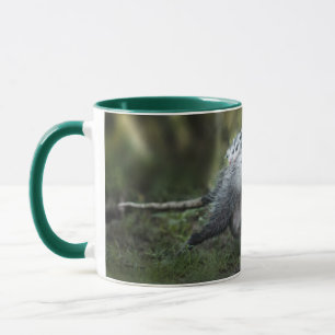Niedliche Kleintiere   Opossum-Mama und Kinder Tasse