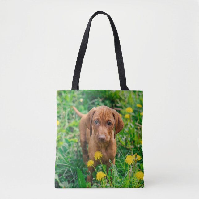Niedliche Kleintiere | Pointer Puppy Tasche (Vorderseite)