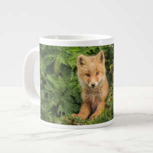 Niedliche Kleintiere   Rotfuchs bei Umnak Alaska Jumbo-Tasse
